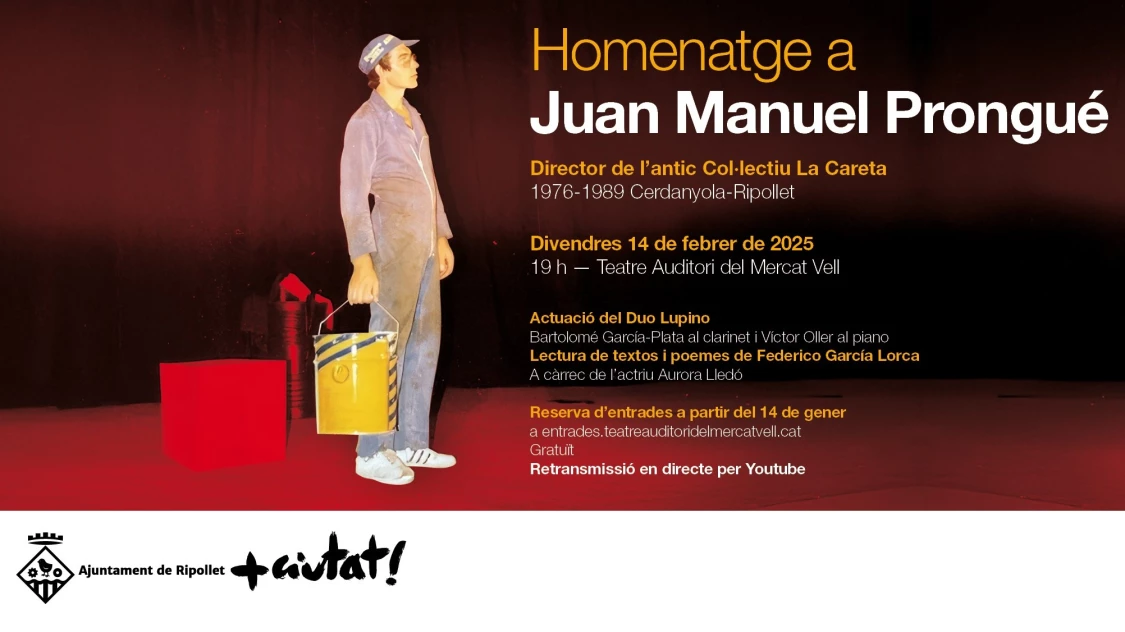 Homenatge a Juan Manuel Prongué